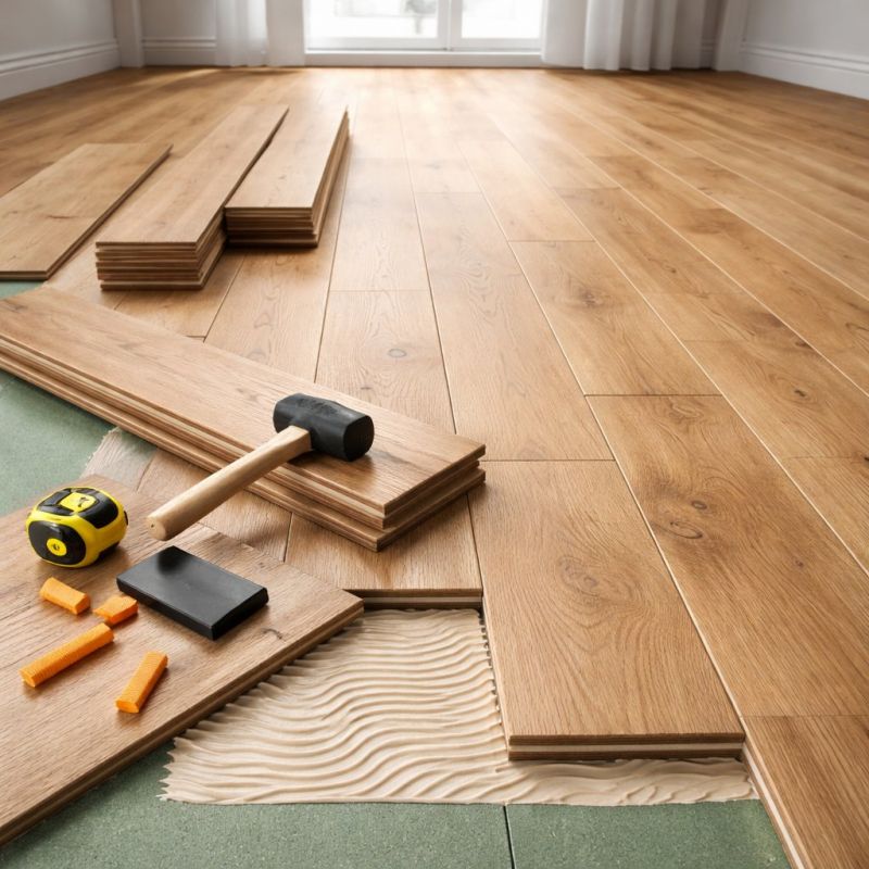 Engineered Wood Installation in Biddeford, ME