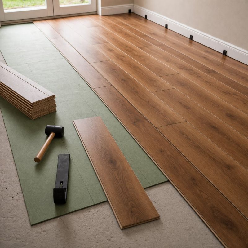 Laminate Floor Replacement in Limerick, ME