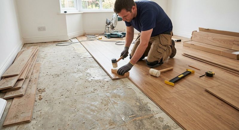 Laminate Floor Replacement in Portland, ME
