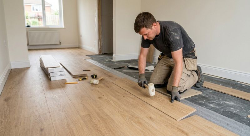 Linoleum Floor Installation in Saco, ME