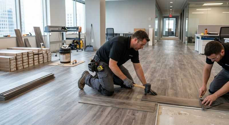 Linoleum Floor Installation in York County, ME