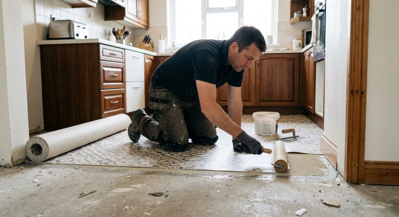 Linoleum Floor Installation in York County, ME