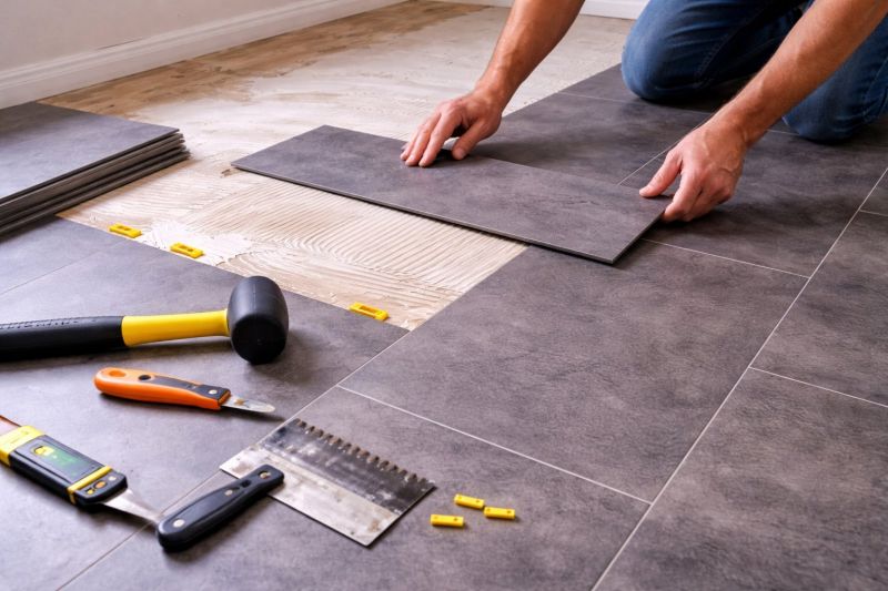 Luxury Vinyl Tile Installation in Windham, ME