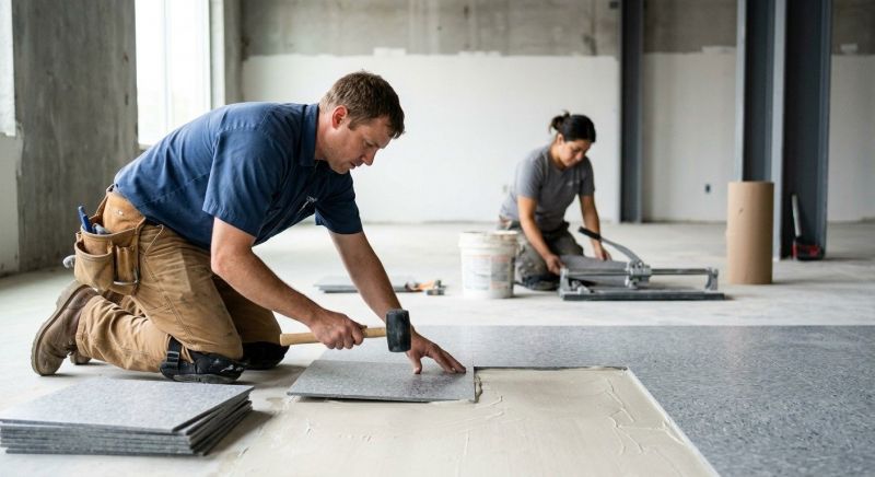 Lvt Flooring Installation in Falmouth, ME