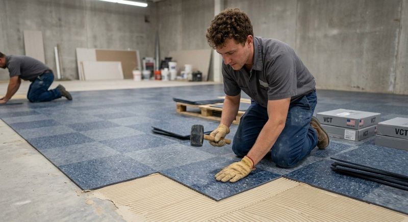 Lvt Flooring Installation in Hollis Center, ME