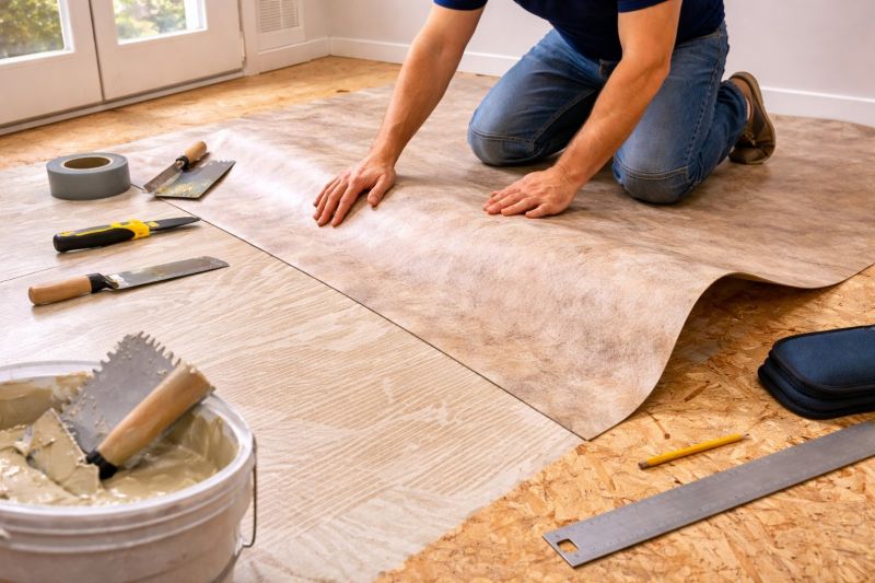 Sheet Flooring Installation in Berwick, ME