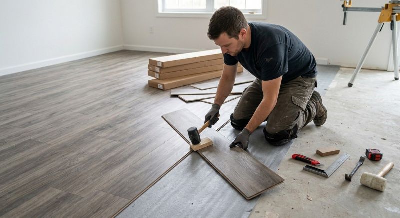 Vinyl Flooring Installation in Long Island, ME