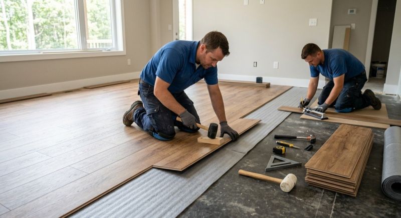 Vinyl Flooring Installation in South Portland, ME