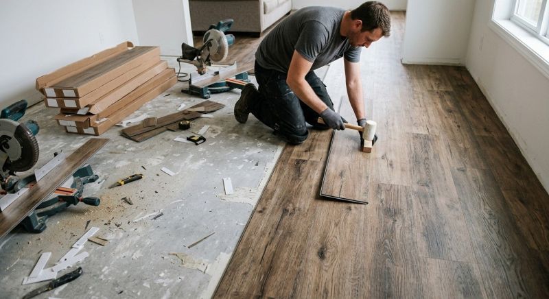 Vinyl Flooring Installation in Windham, ME