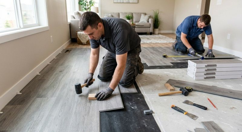 Vinyl Flooring Installation in York, ME