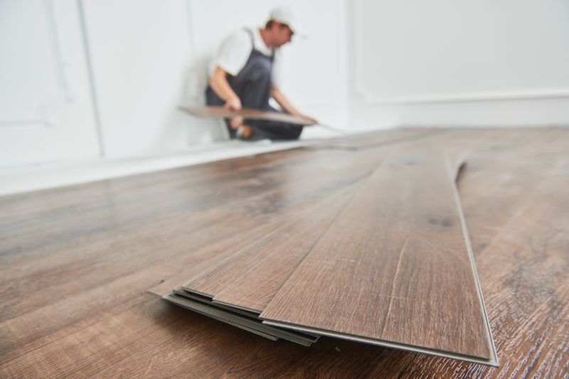 Vinyl Plank Floor Installation in Biddeford, ME