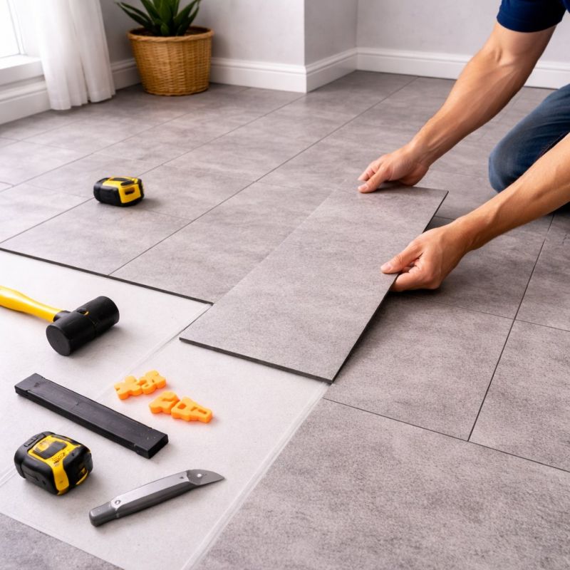 Vinyl Tile Replacement in Biddeford, ME