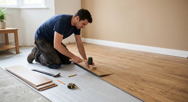 Wood Laminate Installation in Biddeford, ME
